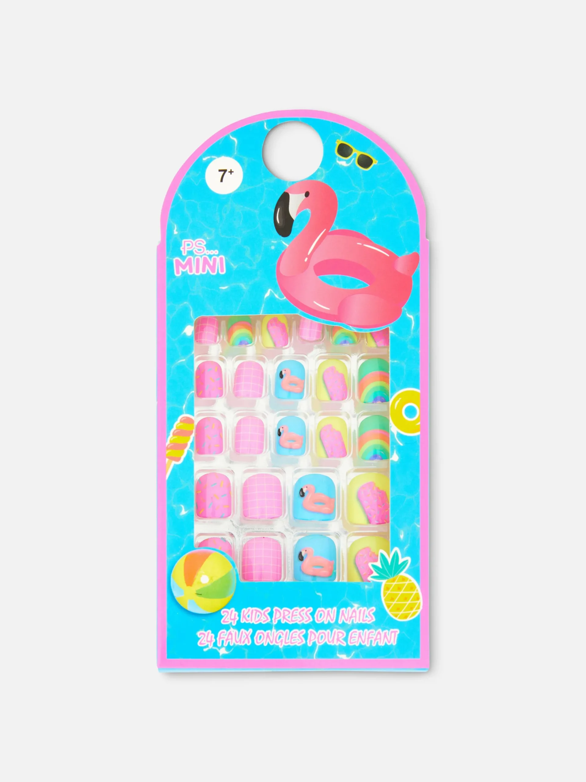 Primark Uñas Postizas|Miniuñas Postizas Adhesivas «Pool Party» De PS...