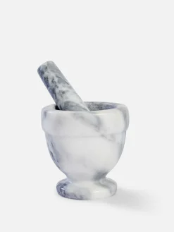 Primark Menaje|Mortero Y Mano De Mármol