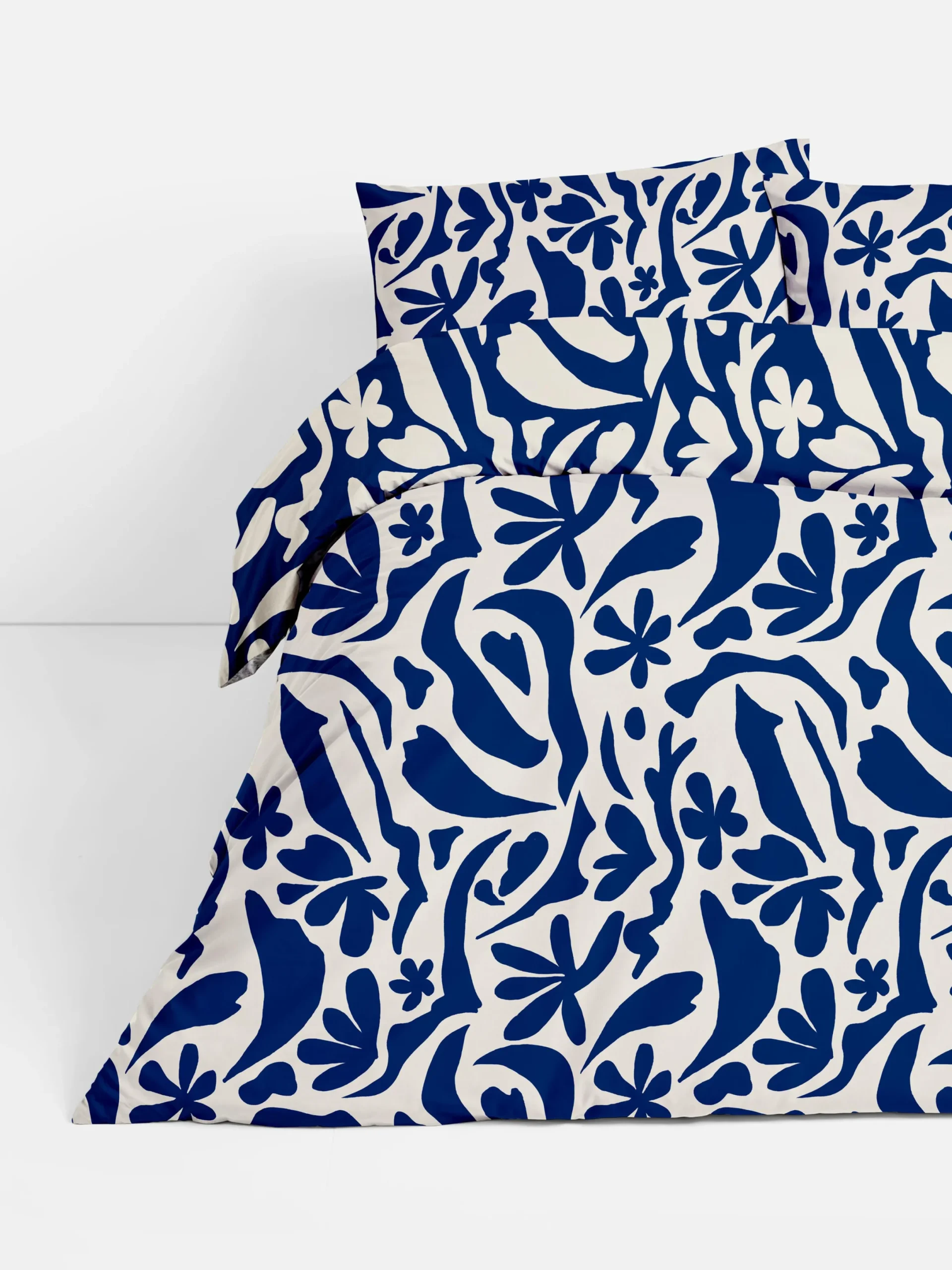 Primark Fundas De Edredón Y Sets|Nórdico Con Hojas Abstractas Para Cama King