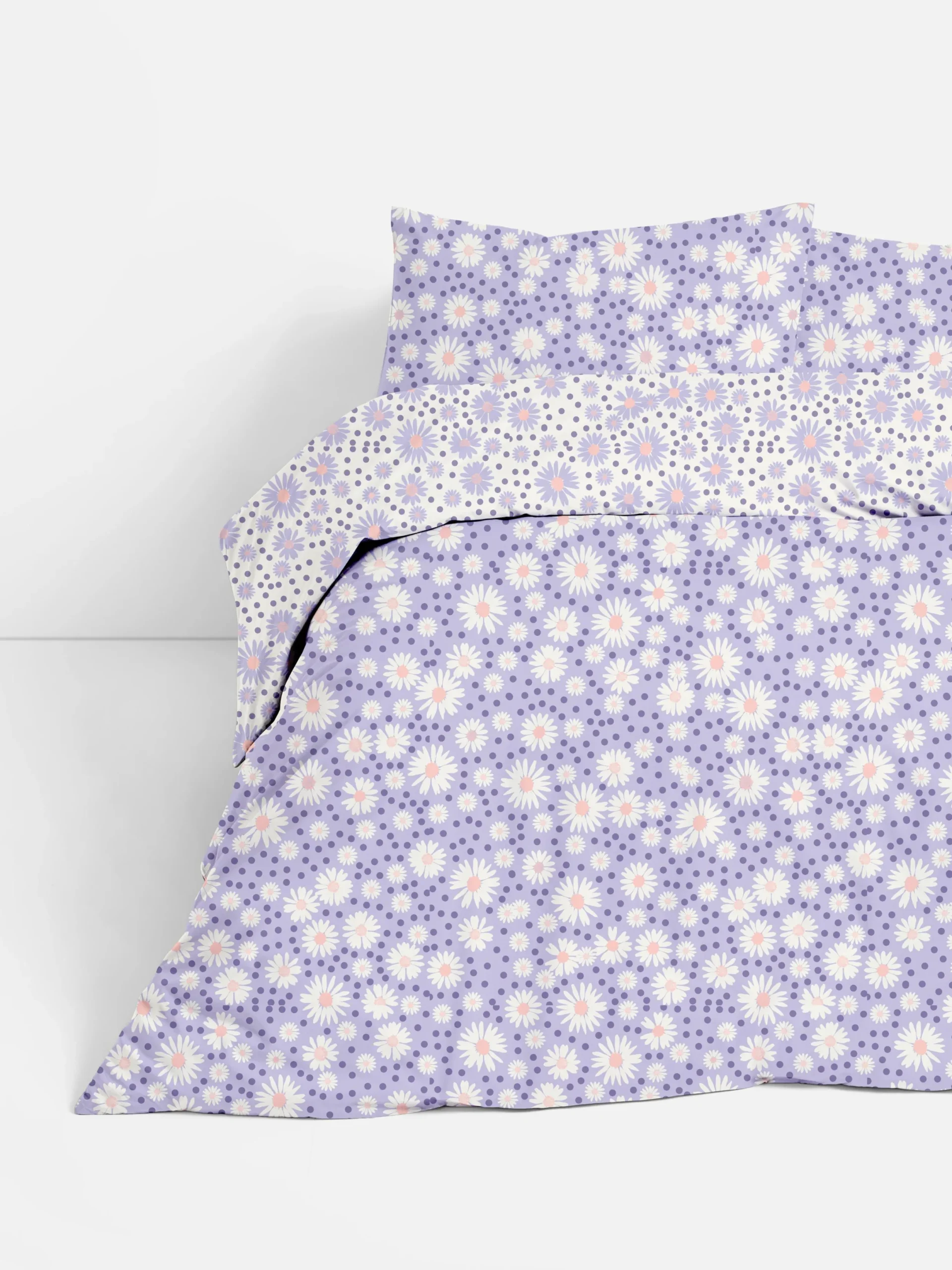 Primark Fundas De Edredón Y Sets|Nórdico Reversible Con Margaritas Para Cama Doble