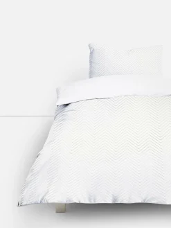 Primark Fundas De Edredón Y Sets|Nórdico Reversible Con Textura Para Cama Individual