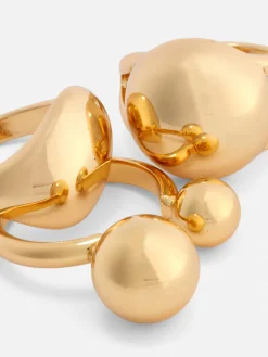 Mujer Primark Bisutería|Pack De 3 Anillos Orbe