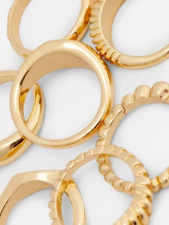 Mujer Primark Bisutería|Pack De 8 Anillos Surtidos