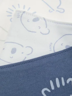 Primark Habitación Bebé|Lactancia|Pack De 3 Baberos Tipo Bandana Con Animales