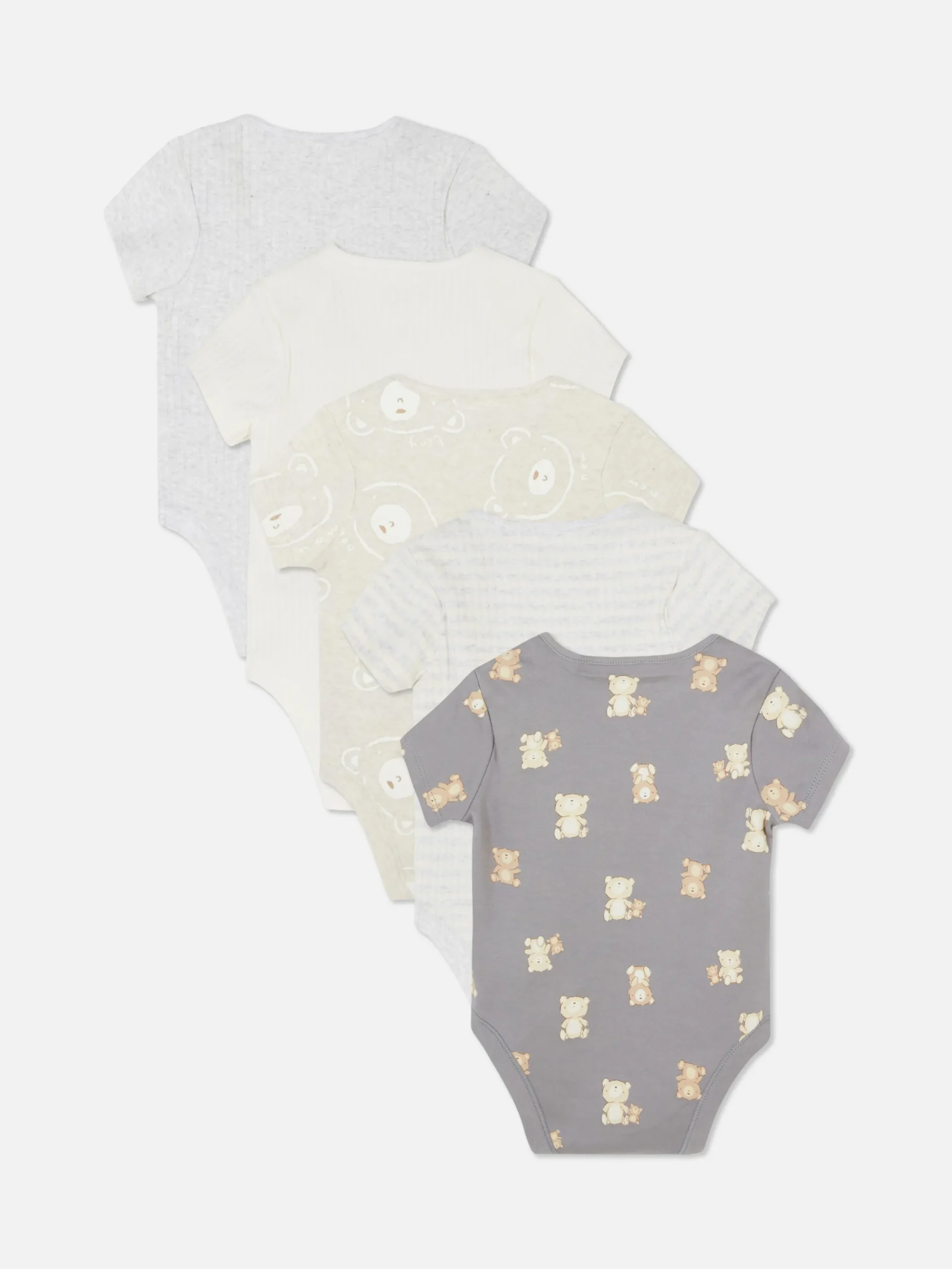 Primark Bodis Y Camisetas Sin Mangas|Pack De 5 Bodis Básicos