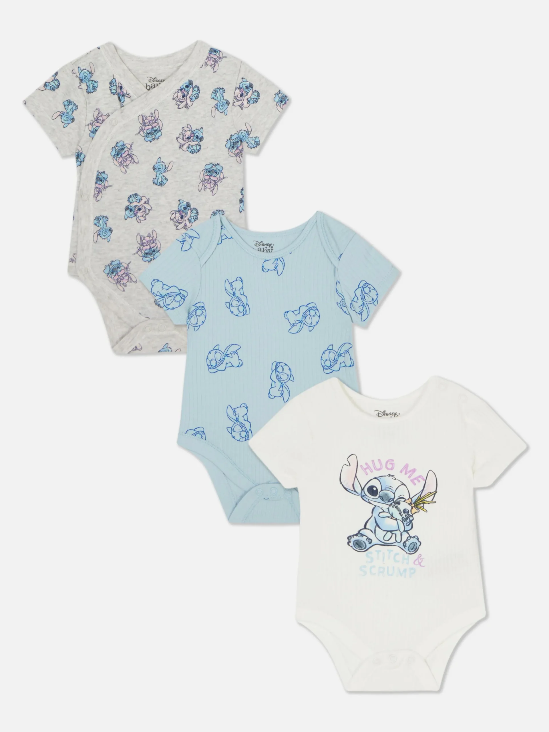 Primark Bodis Y Camisetas Sin Mangas|Pack De 3 Bodis De Disney