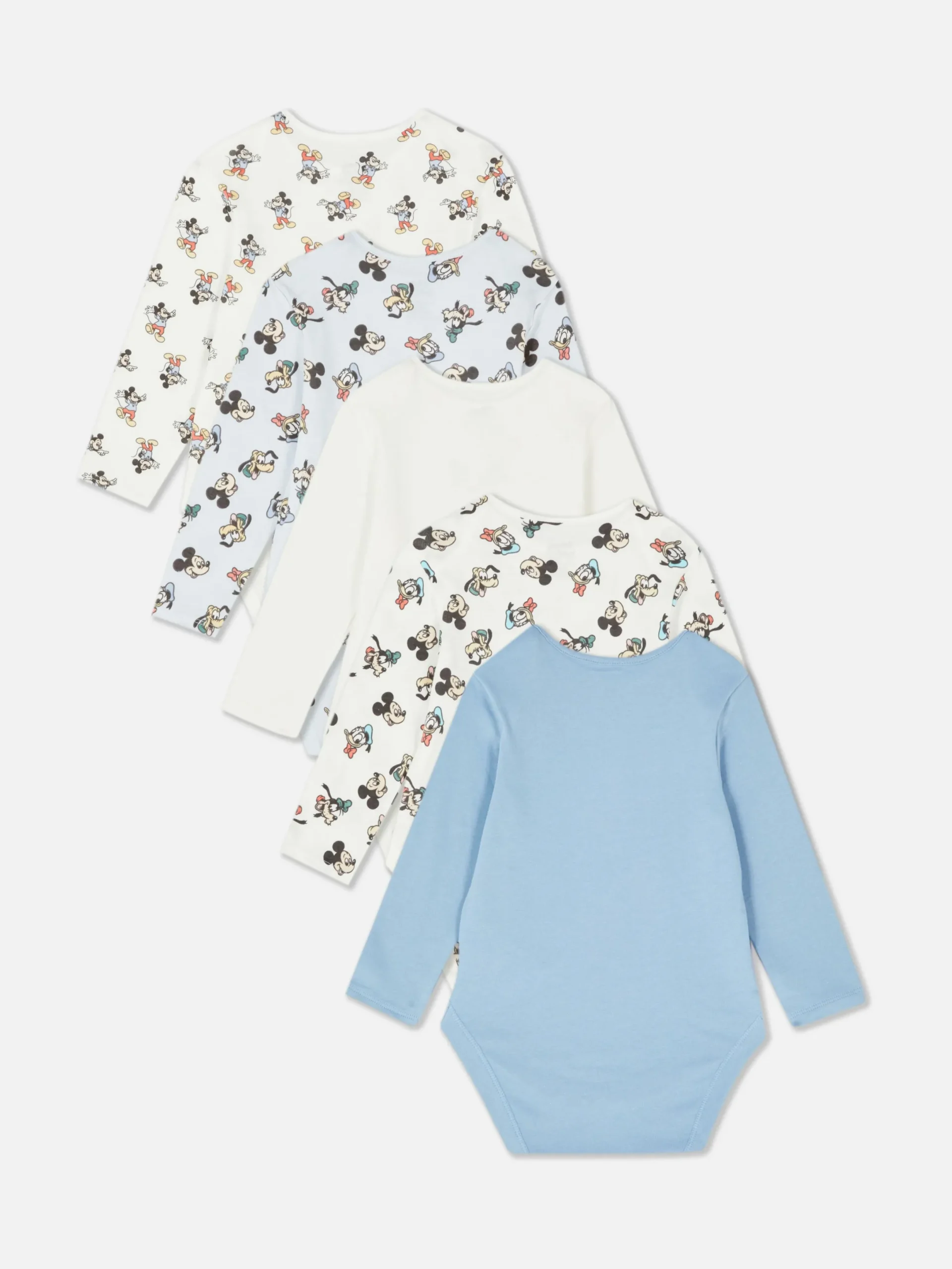 Primark Bodis Y Camisetas Sin Mangas|Pack De 5 Bodis De Mickey Mouse & Friends De Disney