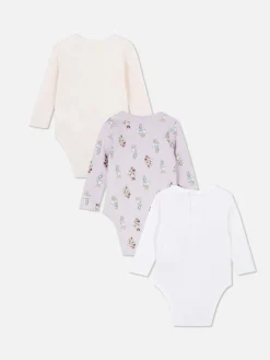 Primark Bodis Y Camisetas Sin Mangas|Bodis Y Camisetas Sin Mangas|Pack De 3 Bodis De Minnie Mouse & Friends