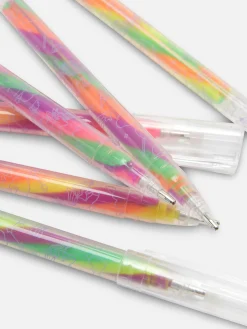 Niños Primark Bolígrafos Y Lápices|Pack De 6 Bolígrafos De Gel De Unicornio