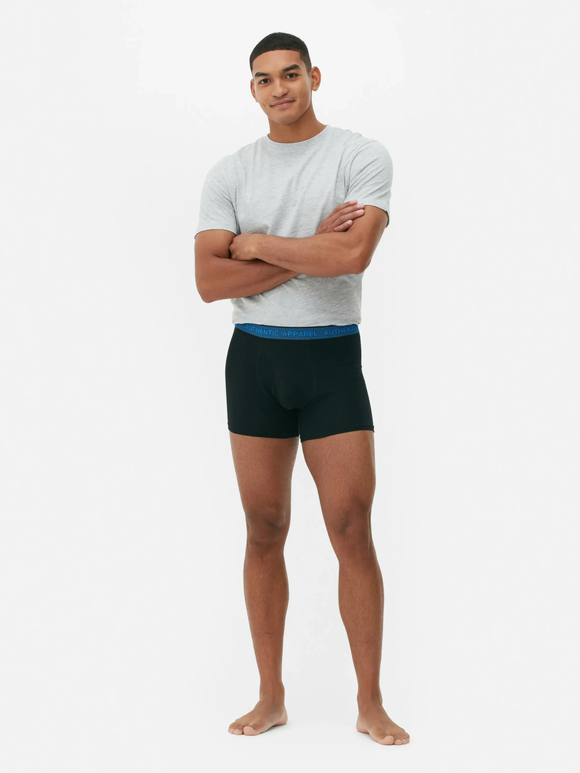 Hombre Primark Ropa Interior|Pack De 3 Boxers Con Cinturilla Texturizada