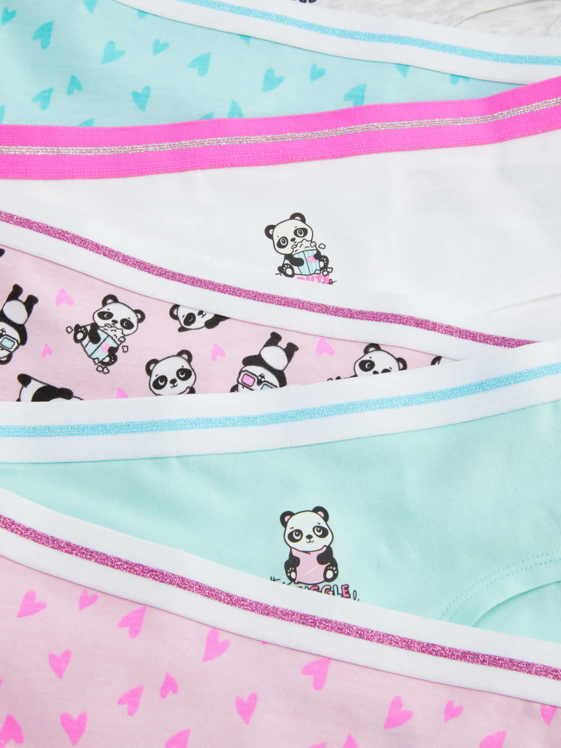 Niños Primark Ropa Interior|Pack De 6 Braguitas A La Cadera Con Pandas