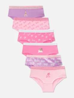 Niños Primark Ropa Interior|Pack De 6 Braguitas A La Cadera De Barbie