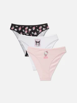Mujer Primark Bragas|Pack De 3 Braguitas Altas De Hello Kitty