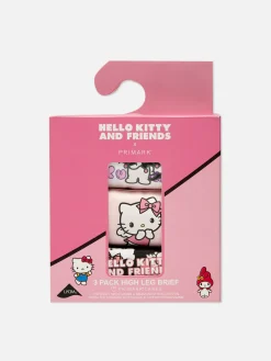 Mujer Primark Bragas|Pack De 3 Braguitas Altas De Hello Kitty