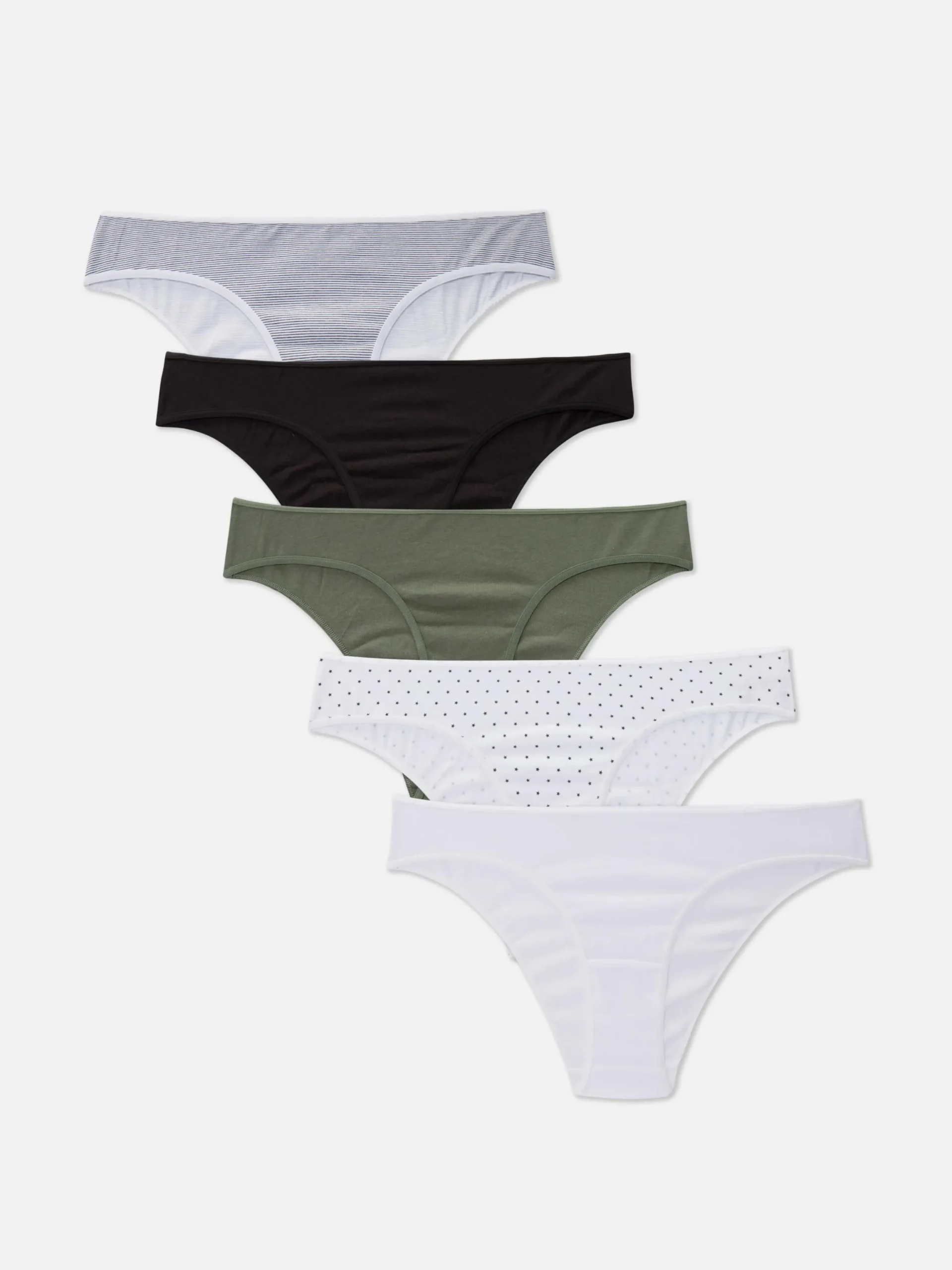 Mujer Primark Bragas|Pack De 5 Braguitas Brasileñas De Diario