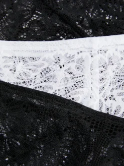 Mujer Primark Bragas|Pack De 3 Braguitas Brasileñas De Encaje