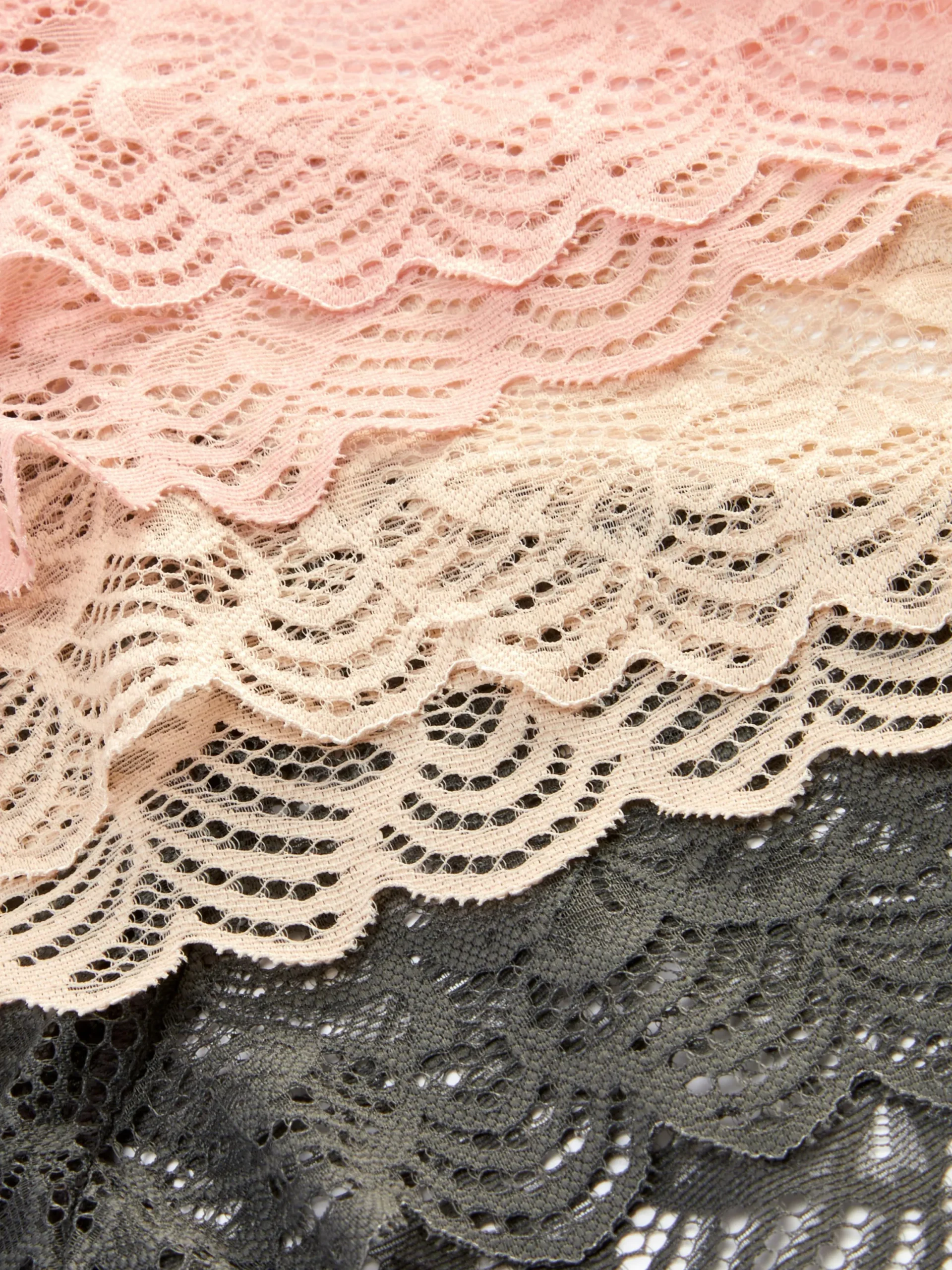 Mujer Primark Bragas|Pack De 3 Braguitas Brasileñas De Encaje