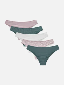 Mujer Primark Bragas|Pack De 5 Braguitas Brasileñas De Diario