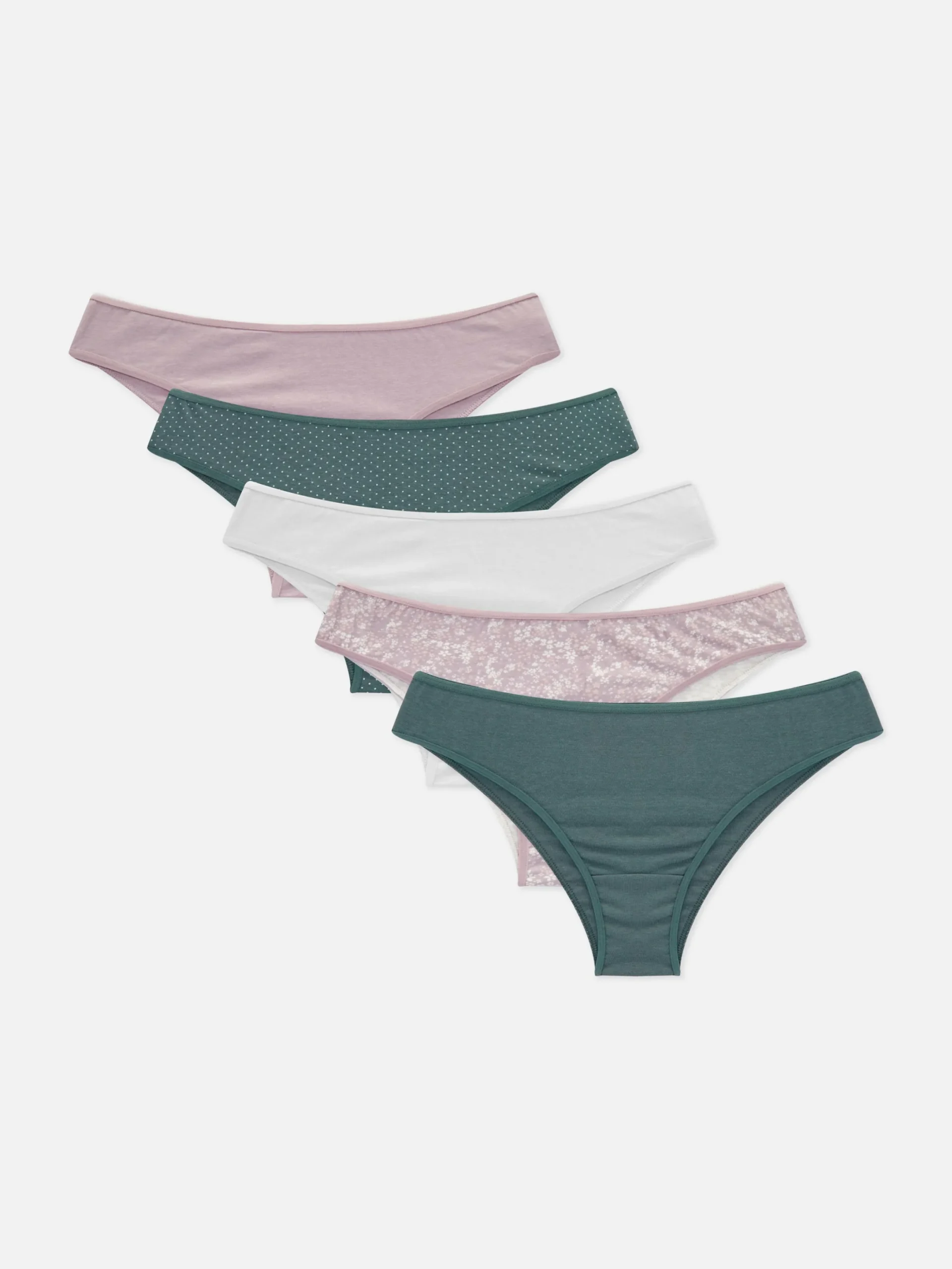 Mujer Primark Bragas|Pack De 5 Braguitas Brasileñas De Diario