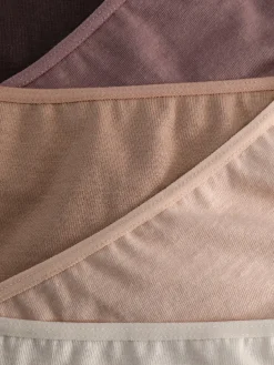 Mujer Primark Bragas|Pack De 5 Braguitas Brasileñas De Color Neutro