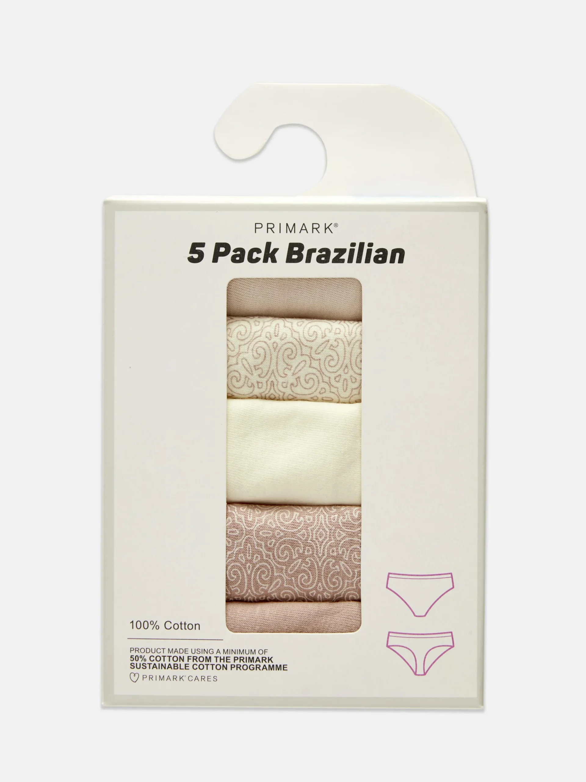 Mujer Primark Bragas|Pack De 5 Braguitas Brasileñas De Diario
