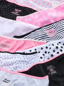 Niños Primark Ropa Interior|Pack De 10 Braguitas Con Mensajes Estampados