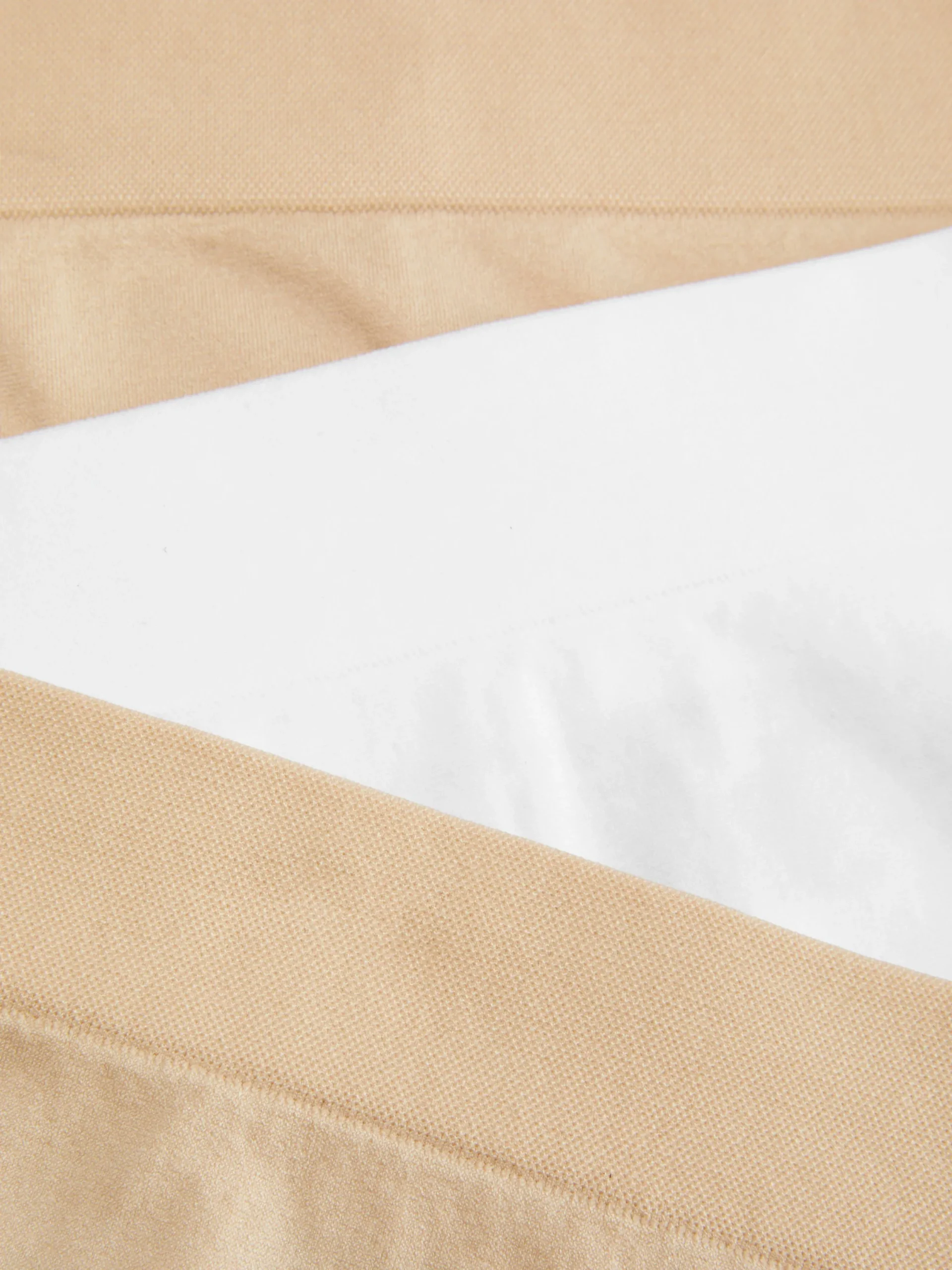 Mujer Primark Bragas|Pack De 3 Braguitas De Cintura Alta Sin Costuras