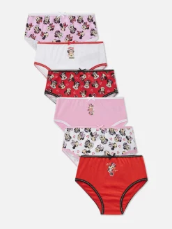 Niños Primark Ropa Interior|Pack De 6 Braguitas De Minnie Mouse De Disney
