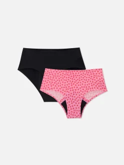 Mujer Primark Bragas|Pack De 2 Braguitas De Talle Bajo Sin Costuras