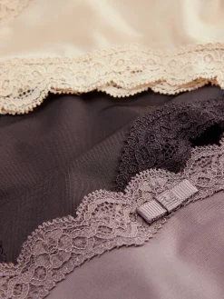 Mujer Primark Bragas|Pack De 3 Braguitas Hípster Con Ribete De Encaje