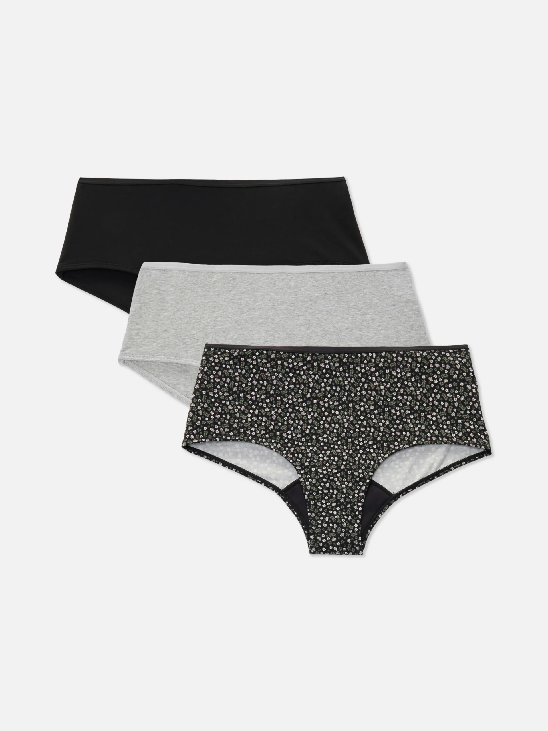 Mujer Primark Bragas|Pack De 3 Braguitas Menstruales De Talle Bajo