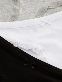 Mujer Primark Bragas|Pack De 3 Braguitas Mini Con Ribete De Encaje