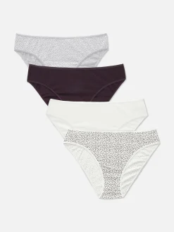 Mujer Primark Bragas|Pack De 4 Braguitas Mini Para Uso Diario