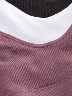 Mujer Primark Sujetadores|Pack De 3 Bralettes Cortos Sin Costuras