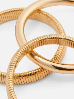 Mujer Primark Bisutería|Pack De 3 Brazaletes Texturizados De Rita Ora