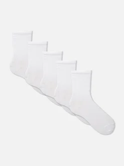 Mujer Primark Calcetines|Pack De 5 Calcetines Altos Básicos