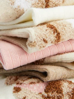 Mujer Primark Calcetines|Pack De 7 Calcetines Altos Con Perritos