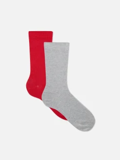 Mujer Primark Calcetines|Pack De 2 Calcetines Altos De Rita Ora