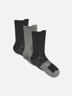 Hombre Primark Calcetines|Ropa Deportiva|Pack De 3 Calcetines Antideslizantes Surtidos