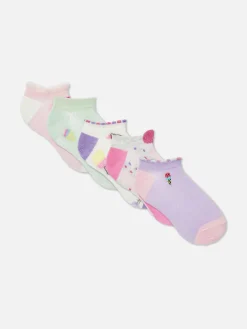 Niños Primark Calcetines Y Medias|Pack De 5 Calcetines Bajos Con Estampado De Helados