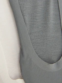 Mujer Primark Calcetines|Pack De 2 Calcetines Invisibles De Microfibra