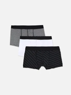Hombre Primark Ropa Interior|Pack De 3 Calzoncillos Bajos Con Distintos Diseños