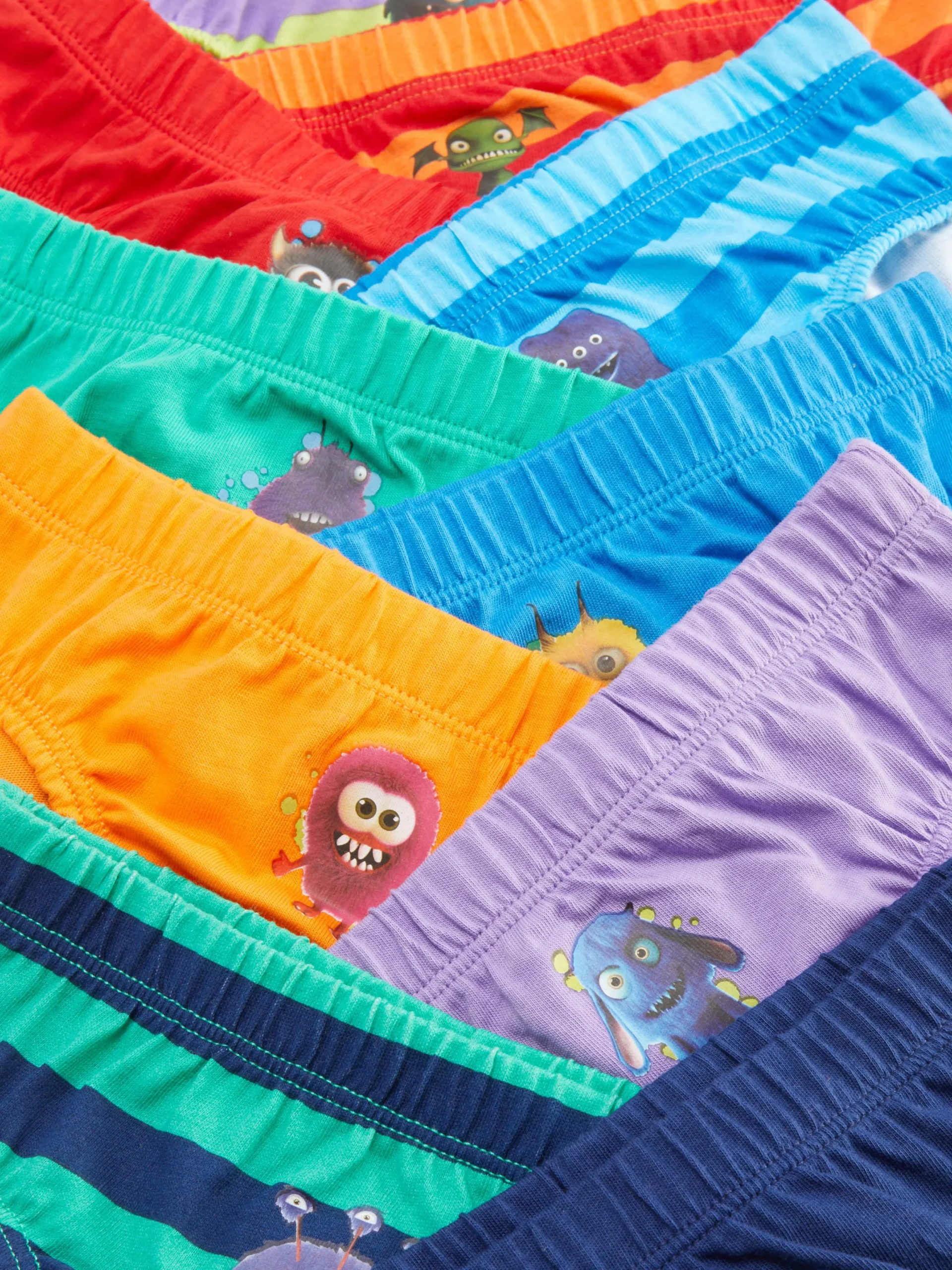 Niños Primark Ropa Interior|Pack De 10 Calzoncillos Con Estampado De Monstruos