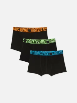Hombre Primark Ropa Interior|Pack De 3 Calzoncillos Con Cinturilla Brillante
