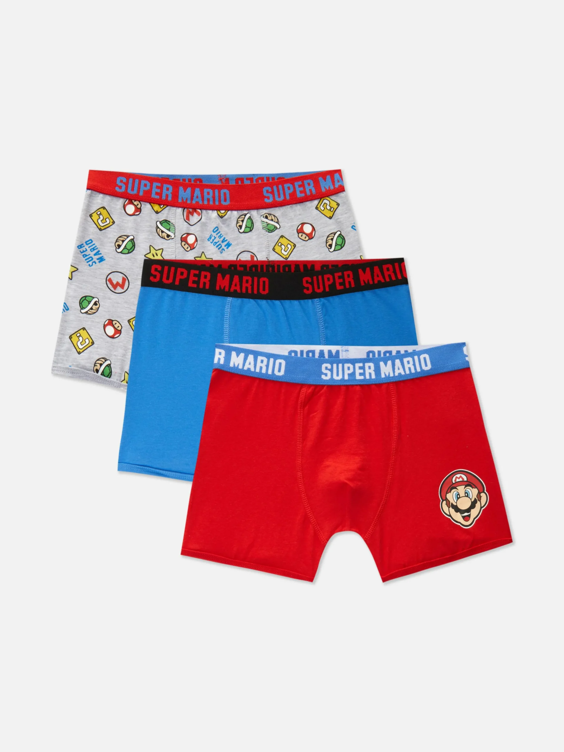 Niños Primark Ropa Interior|Pack De 3 Calzoncillos De Super Mario