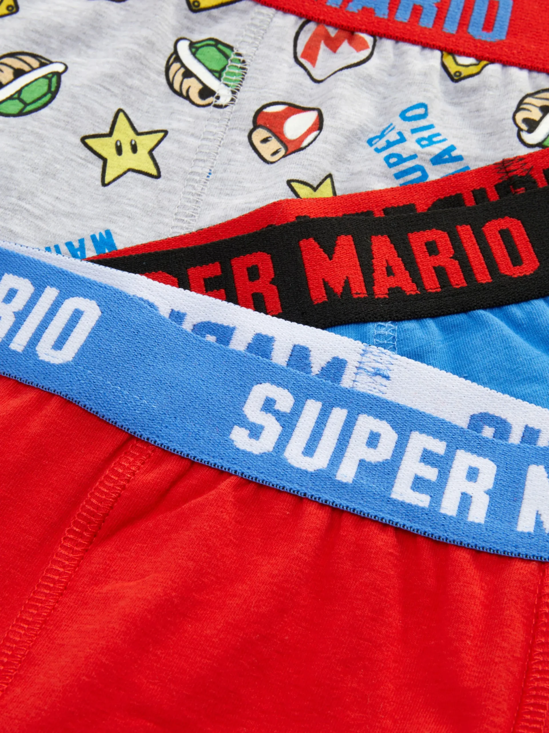 Niños Primark Ropa Interior|Pack De 3 Calzoncillos De Super Mario