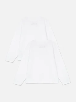 Niños Primark Tops Y Camisetas|Pack De 2 Camisetas De Manga Larga