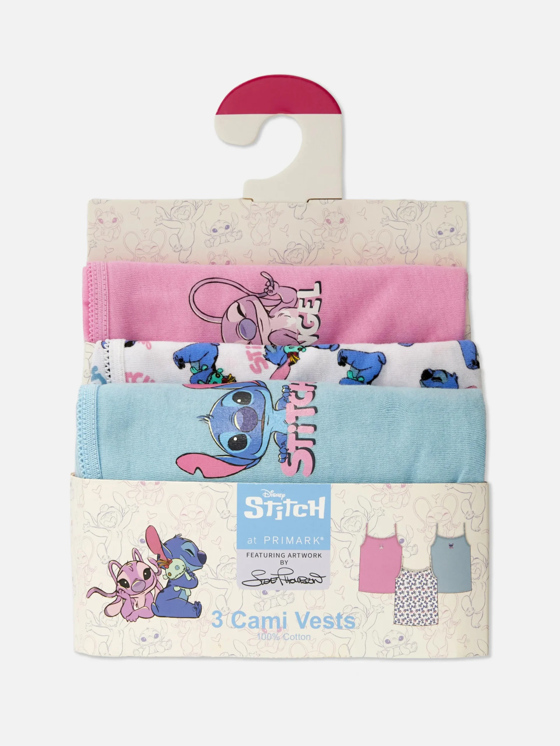 Niños Primark Ropa Interior|Pack De 3 Camisetas De Tirantes De Stitch De Disney