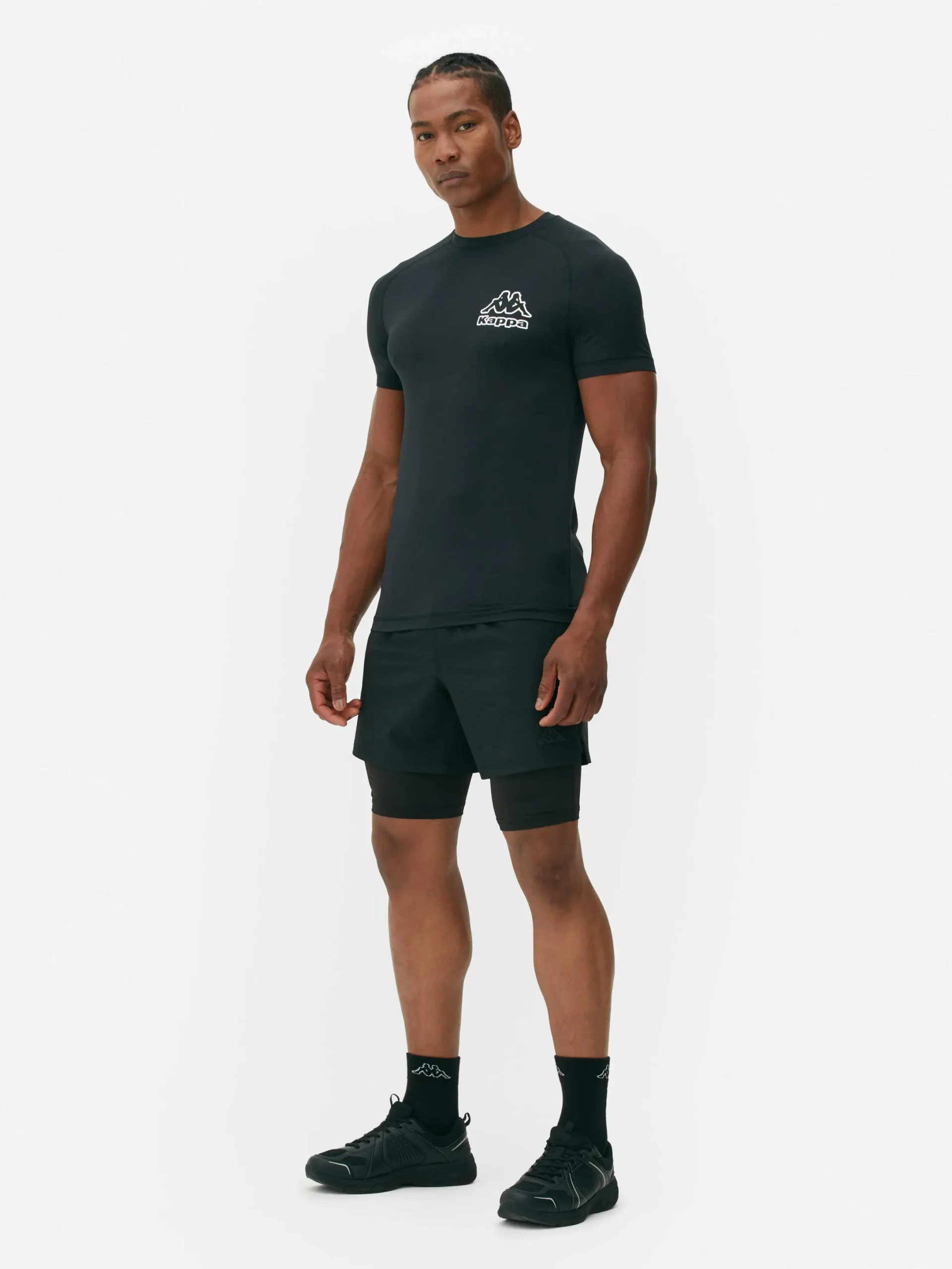 Hombre Primark Ropa Deportiva|Tops Y Camisetas|Pack De 2 Camisetas Deportivas De Kappa X