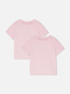 Niños Primark Tops Y Camisetas|Pack De 2 Camisetas Escolares De Manga Corta